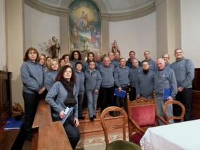 CORO C.A.I. VITTORIO VENETO, animatore della Messa di Natale. 